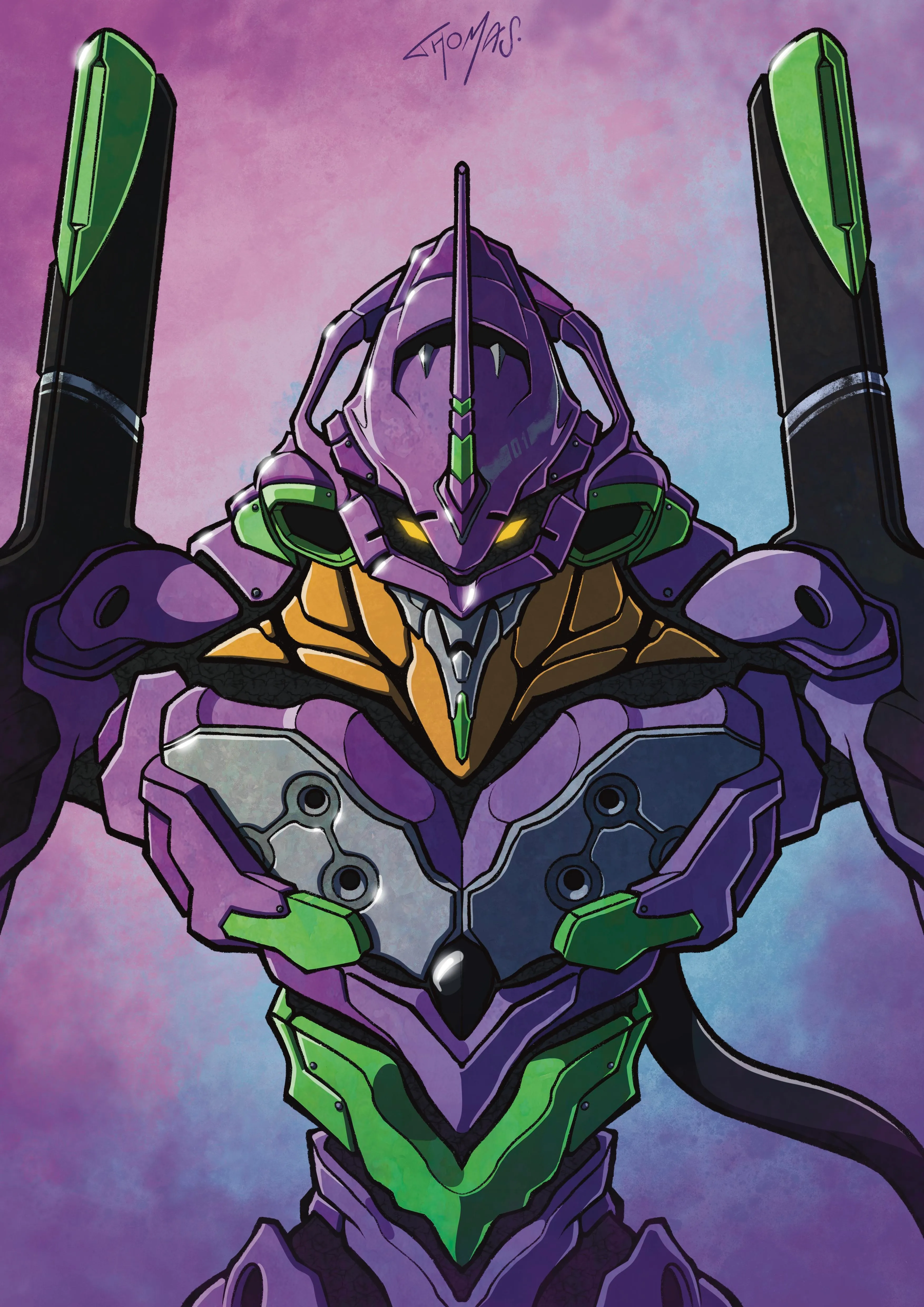 Evangelion Unit-01 — Neon Genesis Evangelion