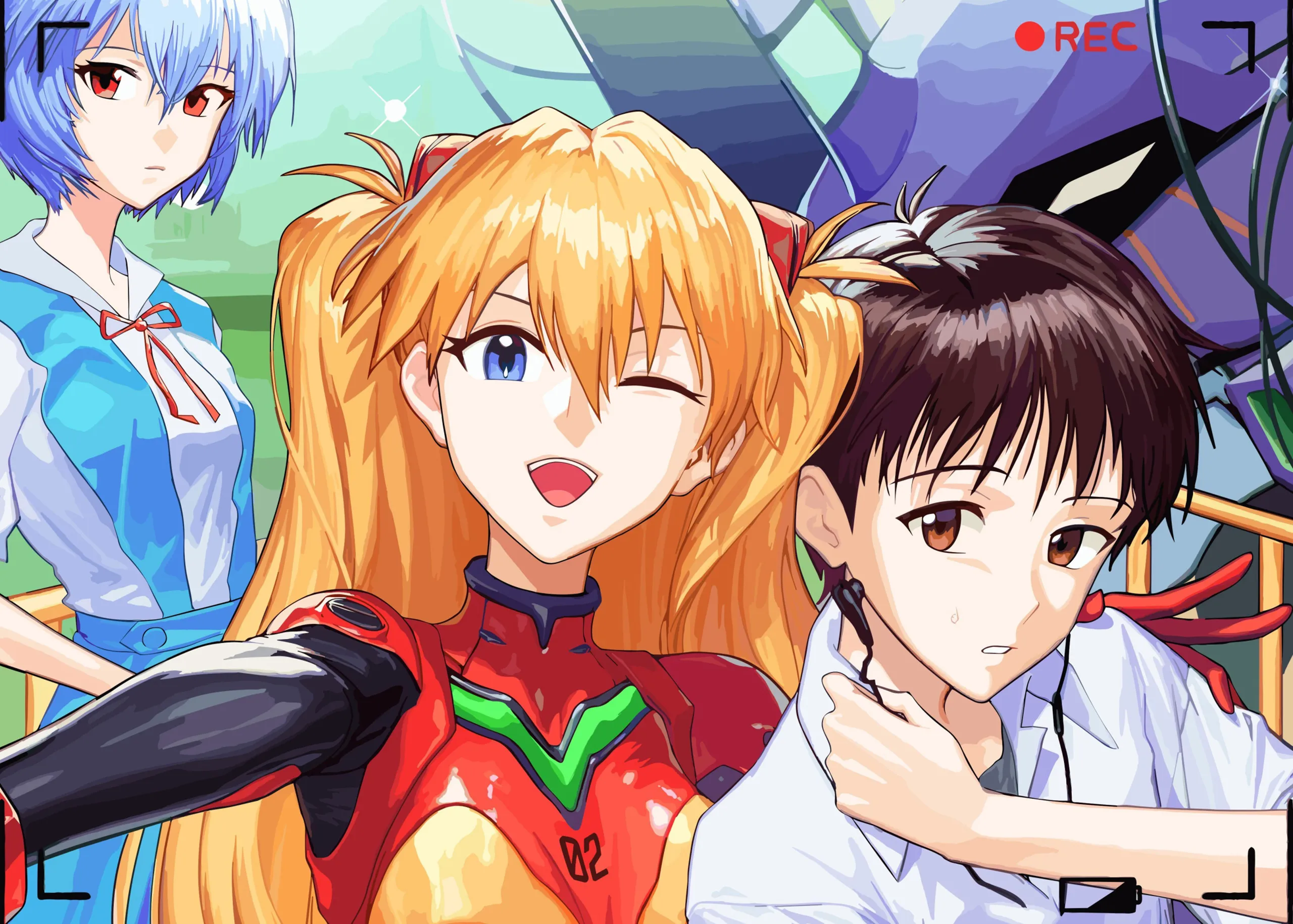 Asuka Langley Soryu — HD — Wallpaper Neon Genesis Evangelion