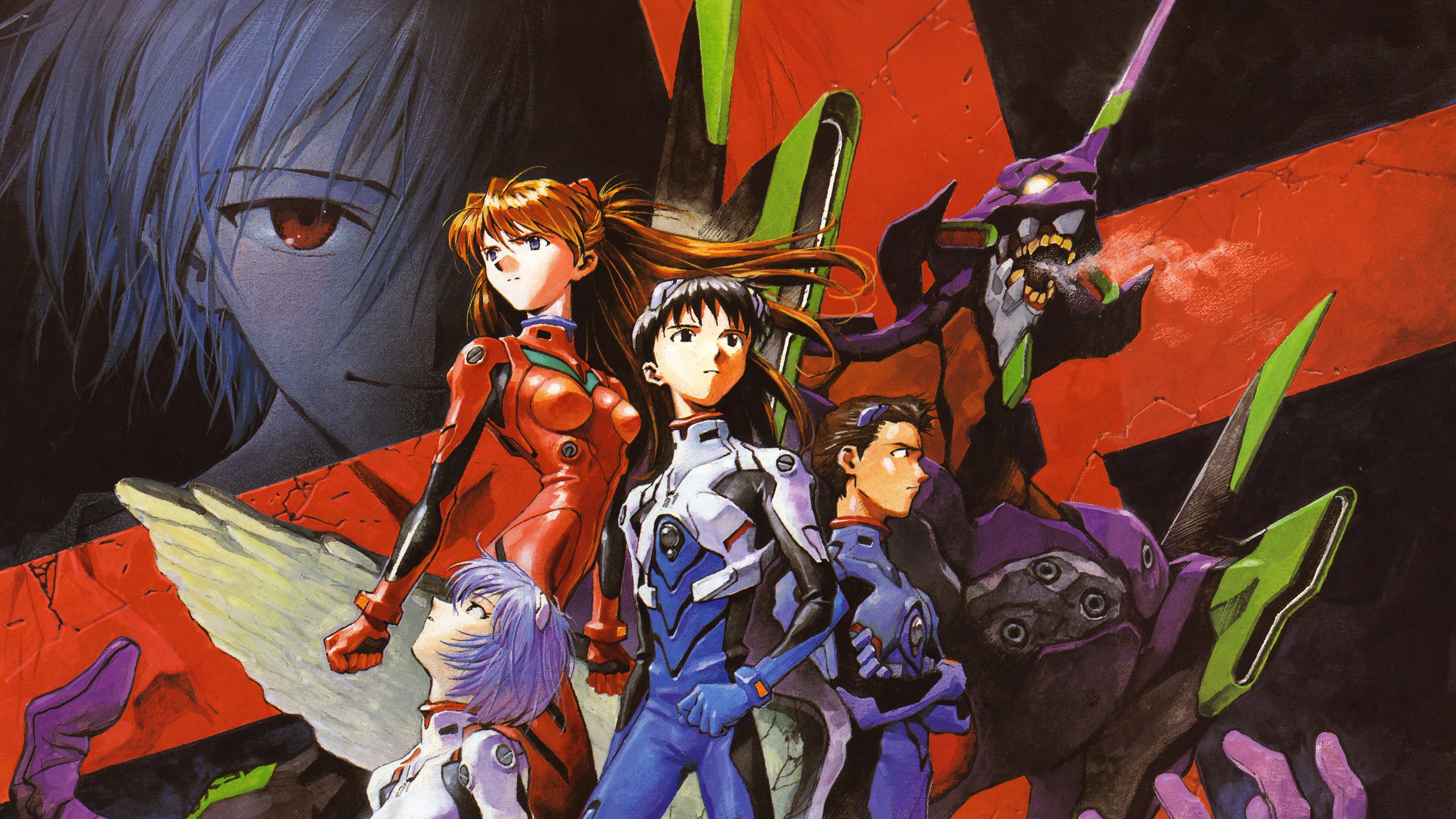 Neon Genesis Evangelion — 5K — Wallpaper Neon Genesis Evangelion