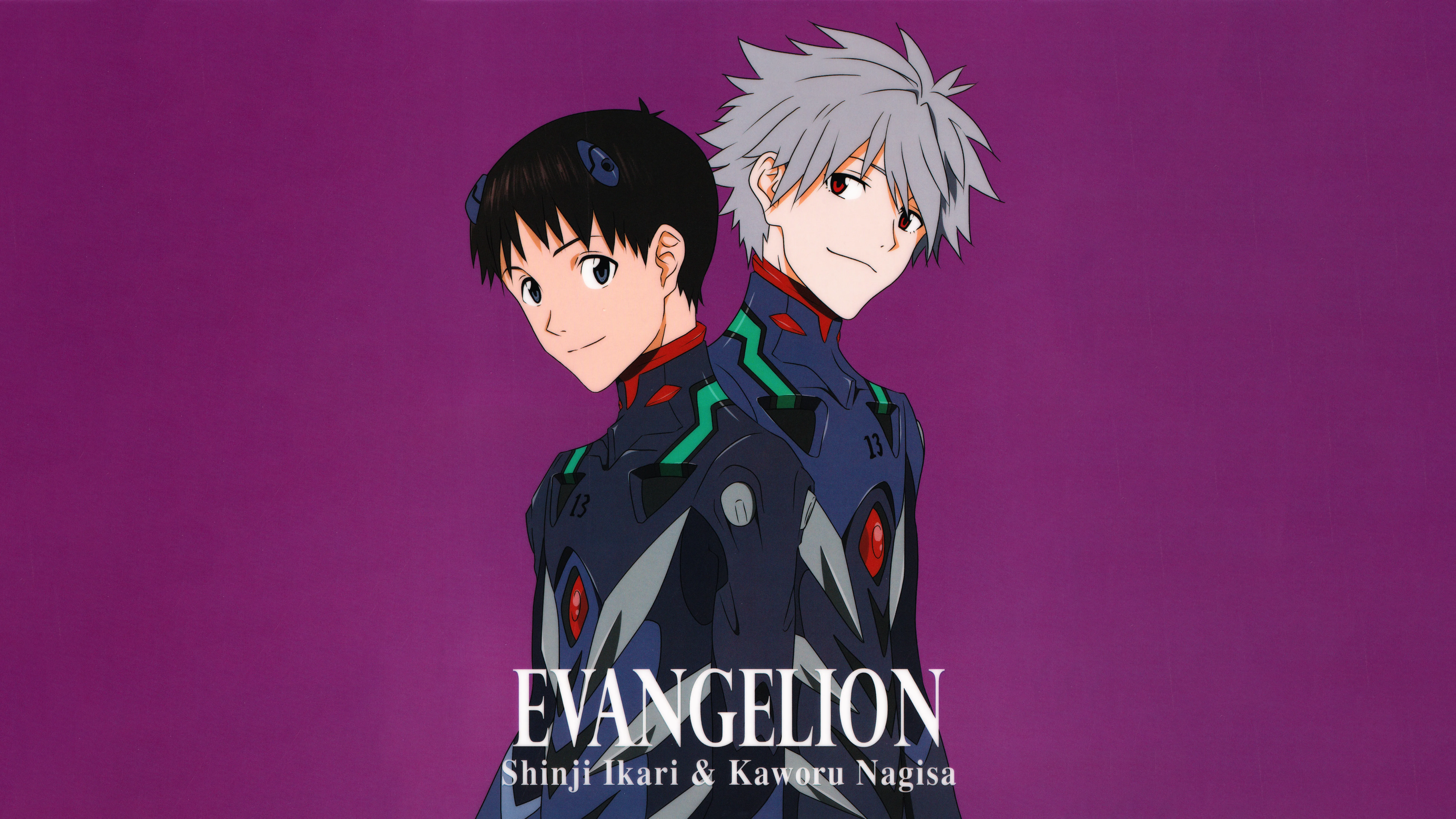 Kaworu Nagisa — 8K — Wallpaper Neon Genesis Evangelion